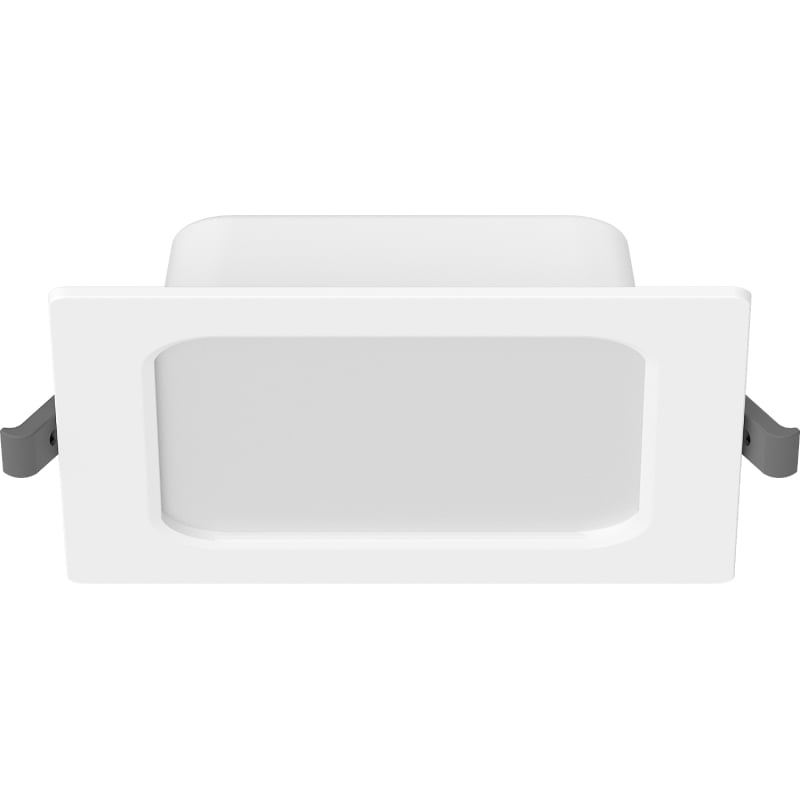 Mexen LDRR panel sufitowy downlight LED wpuszczany 12 x 12 cm, 6W, Zimna - 6500K, 600 lm, biały - L211-012-0665-20
