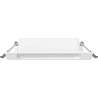 Mexen LDRR panel sufitowy downlight LED wpuszczany 14 x 14 cm, 9W, Zimna - 6500K, 990 lm, biały - L211-014-0965-20