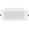 Mexen LDRR panel sufitowy downlight LED wpuszczany 17 x 17 cm, 12W, Neutralna - 4000K, 1320 lm, biały - L211-017-1240-20