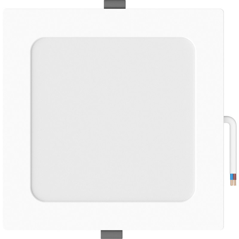 Mexen LDRR panel sufitowy downlight LED wpuszczany 17 x 17 cm, 12W, Neutralna - 4000K, 1320 lm, biały - L211-017-1240-20