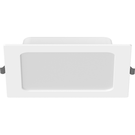 Mexen LDRR panel sufitowy downlight LED wpuszczany 17 x 17 cm, 12W, Zimna - 6500K, 1320 lm, biały - L211-017-1265-20