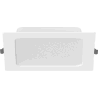 Mexen LDRR panel sufitowy downlight LED wpuszczany 17 x 17 cm, 12W, Zimna - 6500K, 1320 lm, biały - L211-017-1265-20