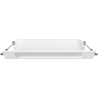 Mexen LDRR panel sufitowy downlight LED wpuszczany 17 x 17 cm, 12W, Zimna - 6500K, 1320 lm, biały - L211-017-1265-20