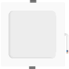 Mexen LDRR panel sufitowy downlight LED wpuszczany 17 x 17 cm, 12W, Zimna - 6500K, 1320 lm, biały - L211-017-1265-20