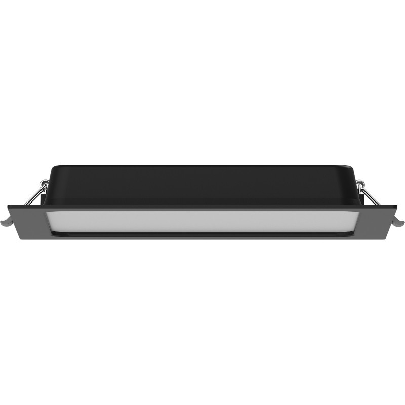 Mexen LDRR panel sufitowy downlight LED wpuszczany 22 x 22 cm, 18W, Neutralna - 4000K, 1350 lm, czarny - L211-022-1840-70