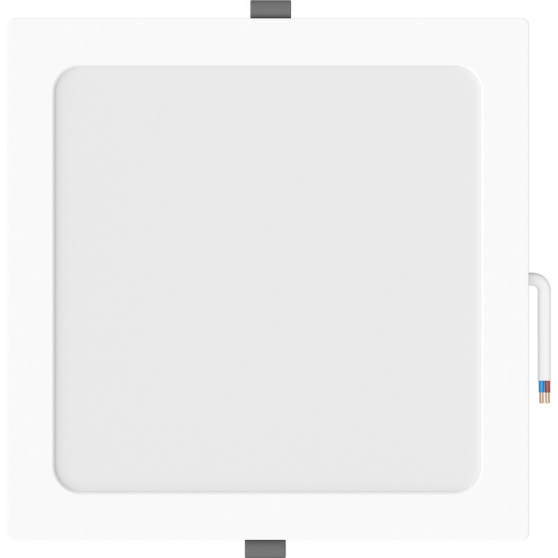 Mexen LDRR panel sufitowy downlight LED wpuszczany 22 x 22 cm, 18W, Zimna - 6500K, 1980 lm, biały - L211-022-1865-20