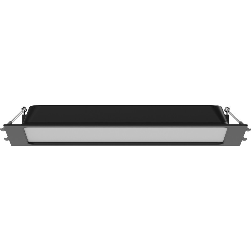 Mexen LDRR panel sufitowy downlight LED wpuszczany 30 x 30 cm, 24W, Neutralna - 4000K, 1920 lm, czarny - L211-030-2440-70