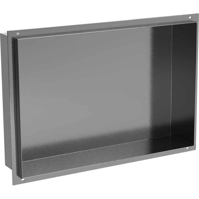 Mexen X-Wall-NR półka wnękowa bez kołnierza 45 x 30 cm, gun gray szczotkowany - 19E1453010