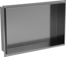 Mexen X-Wall-NR półka wnękowa bez kołnierza 45 x 30 cm, gun gray szczotkowany - 19E1453010