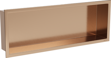 Mexen X-Wall-R półka wnękowa z kołnierzem 60 x 20 cm, miedź szczotkowana - 19C0602010