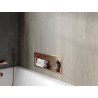 Mexen X-Wall-R półka wnękowa z kołnierzem 60 x 20 cm, miedź szczotkowana - 19C0602010