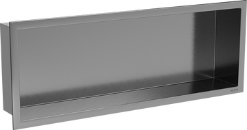 Mexen X-Wall-R półka wnękowa z kołnierzem 60 x 20 cm, gun gray szczotkowany - 19E0602010