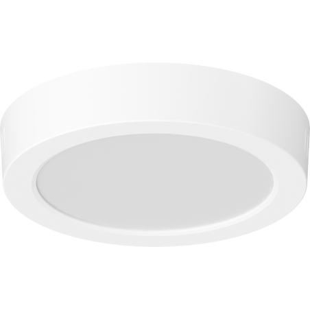 Mexen LDSR plafon sufitowy LED natynkowy fi 17 cm, 12W, Neutralna - 4000K, 1320 lm, biały - L212-017-1240-20