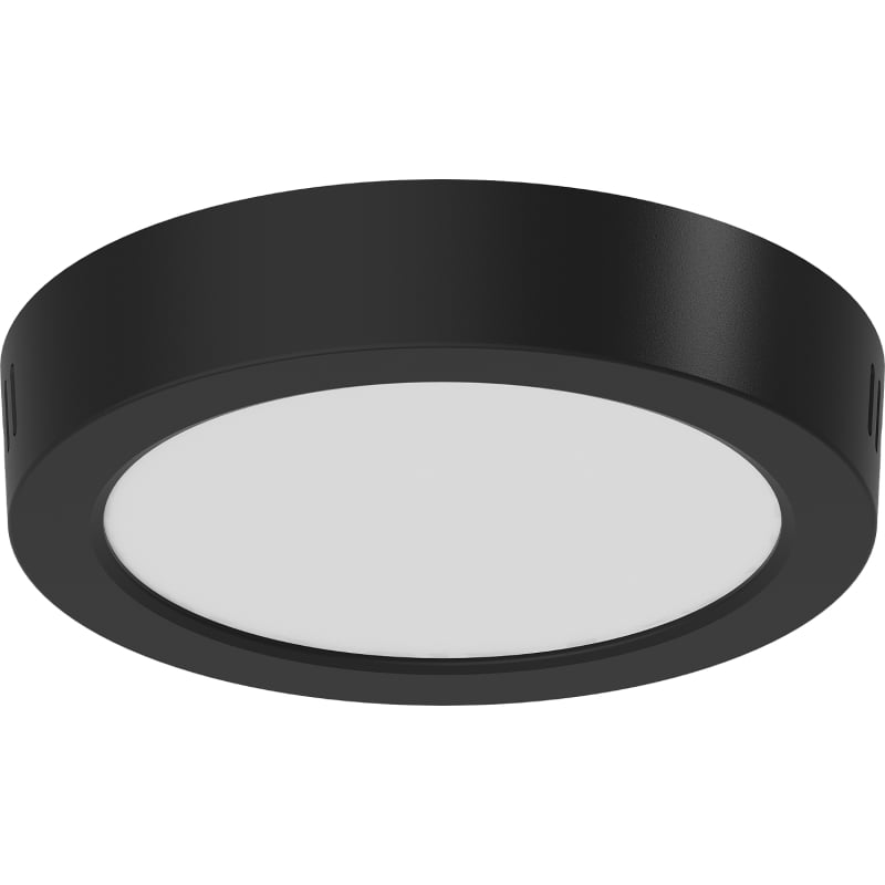 Mexen LDSR plafon sufitowy LED natynkowy fi 17 cm, 12W, Neutralna - 4000K, 960 lm, czarny - L212-017-1240-70