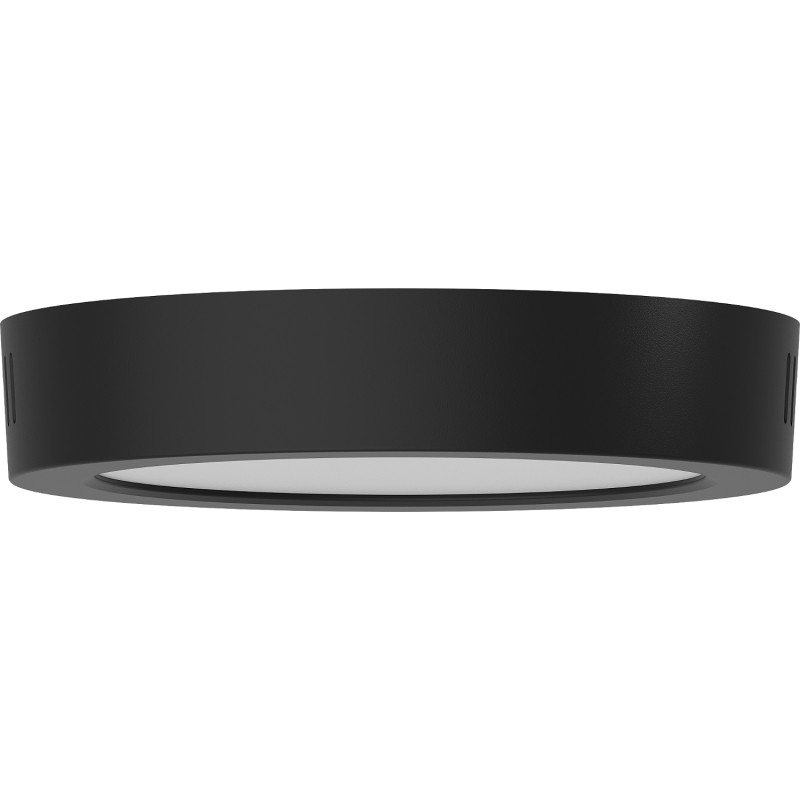 Mexen LDSR plafon sufitowy LED natynkowy fi 17 cm, 12W, Zimna - 6500K, 960 lm, czarny - L212-017-1265-70