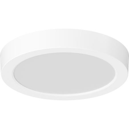 Mexen LDSR plafon sufitowy LED natynkowy fi 22 cm, 18W, Neutralna - 4000K, 1980 lm, biały - L212-022-1840-20