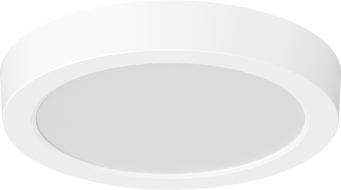 Mexen LDSR plafon sufitowy LED natynkowy fi 22 cm, 18W, Neutralna - 4000K, 1980 lm, biały - L212-022-1840-20