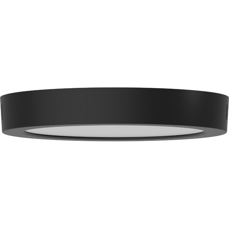 Mexen LDSR plafon sufitowy LED natynkowy fi 22 cm, 18W, Neutralna - 4000K, 1440 lm, czarny - L212-022-1840-70