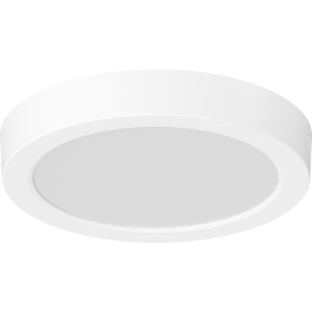 Mexen LDSR plafon sufitowy LED natynkowy fi 22 cm, 18W, Zimna - 6500K, 1980 lm, biały - L212-022-1865-20