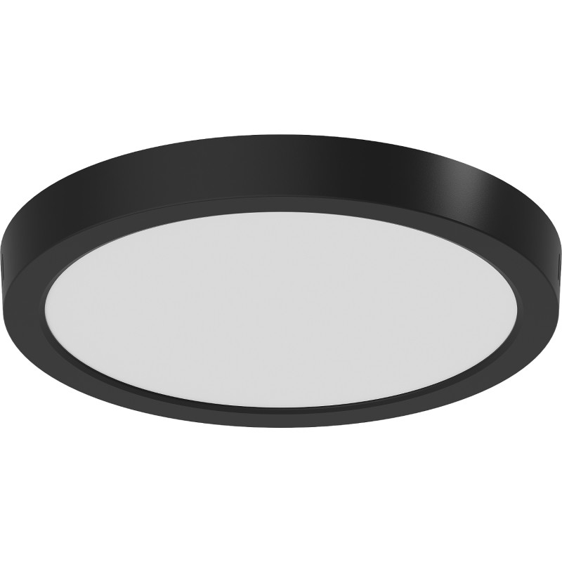 Mexen LDSR plafon sufitowy LED natynkowy fi 30 cm, 24W, Neutralna - 4000K, 1920 lm, czarny - L212-030-2440-70