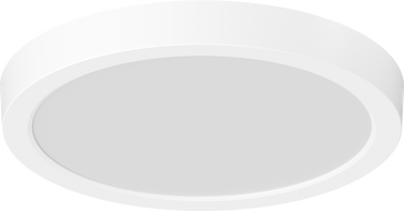 Mexen LDSR plafon sufitowy LED natynkowy fi 30 cm, 24W, Zimna - 6500K, 2640 lm, biały - L212-030-2465-20