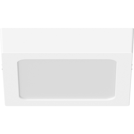 Mexen LDSS plafon sufitowy LED natynkowy 17 x 17 cm, 12W, Zimna - 6500K, 1320 lm, biały - L213-017-1265-20