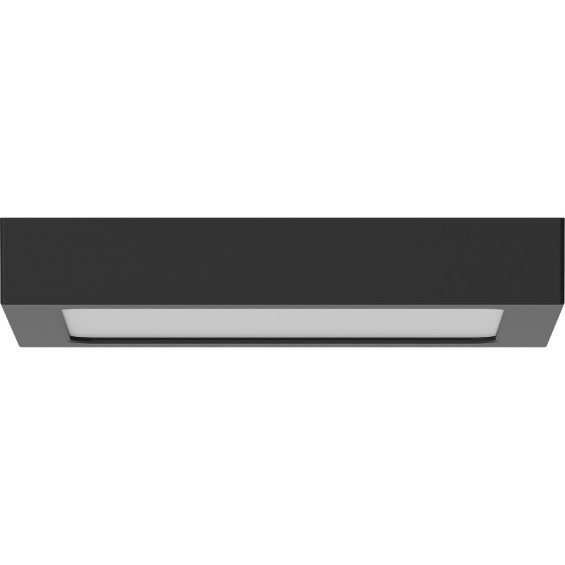 Mexen LDSS plafon sufitowy LED natynkowy 22 x 22 cm, 18W, Neutralna - 4000K, 1440 lm, czarny - L213-022-1840-70