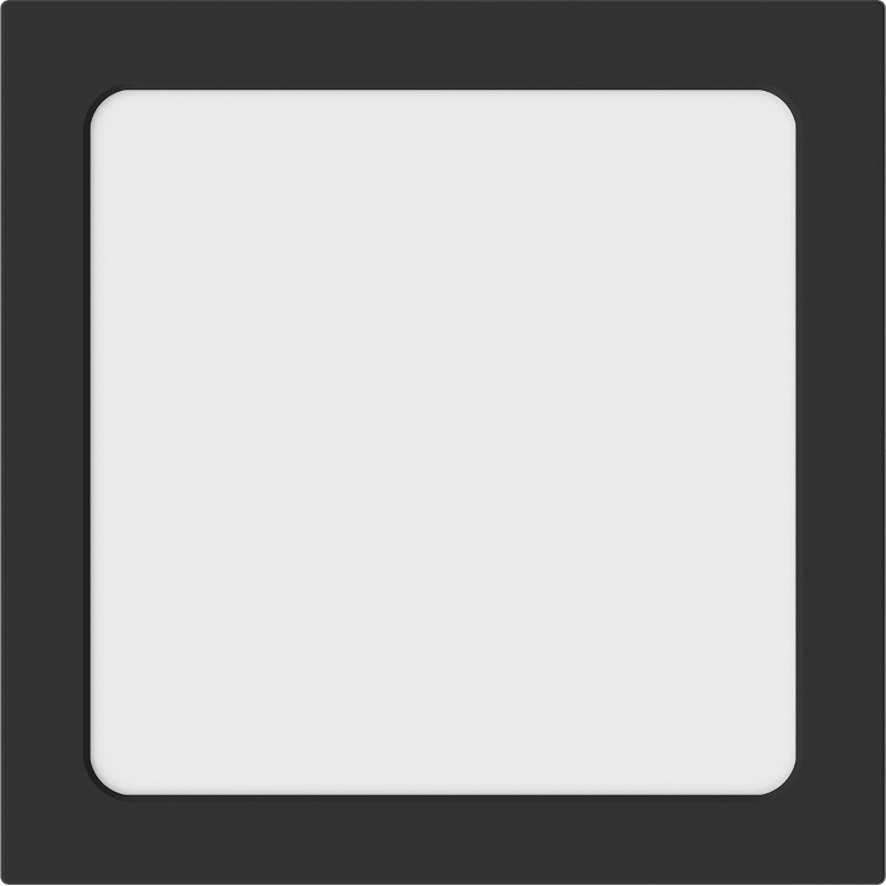 Mexen LDSS plafon sufitowy LED natynkowy 22 x 22 cm, 18W, Neutralna - 4000K, 1440 lm, czarny - L213-022-1840-70