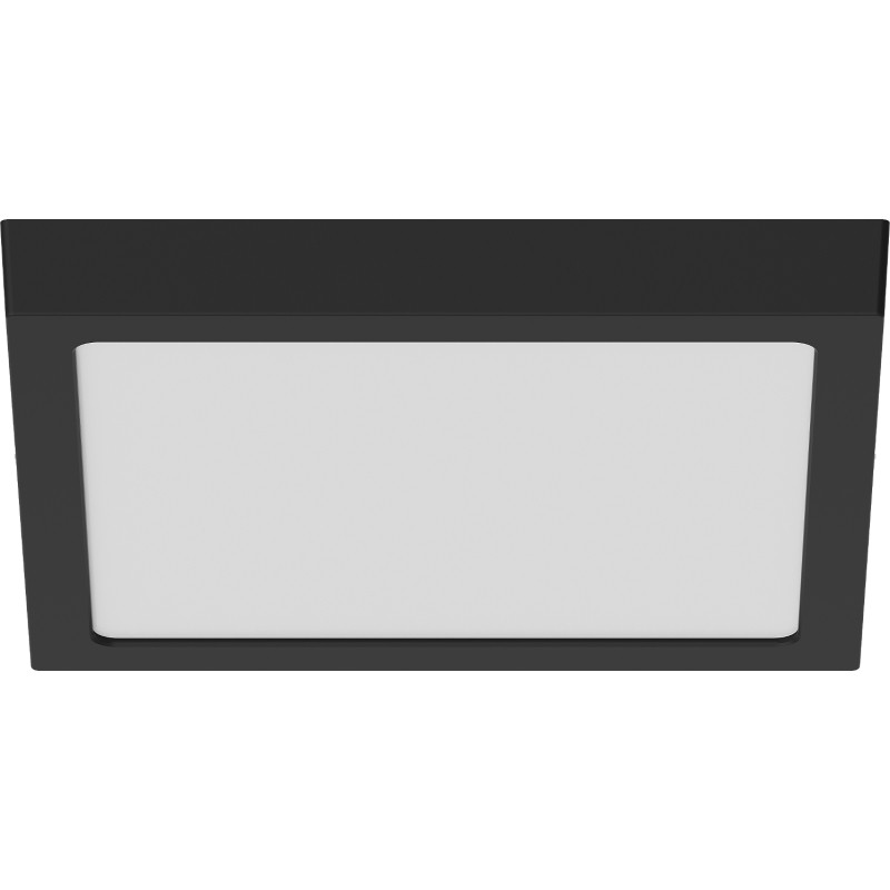 Mexen LDSS plafon sufitowy LED natynkowy 30 x 30 cm, 24W, Neutralna - 4000K, 1920 lm, czarny - L213-030-2440-70