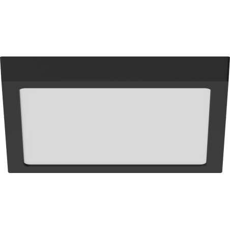 Mexen LDSS plafon sufitowy LED natynkowy 30 x 30 cm, 24W, Neutralna - 4000K, 1920 lm, czarny - L213-030-2440-70