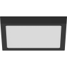 Mexen LDSS plafon sufitowy LED natynkowy 30 x 30 cm, 24W, Zimna - 6500K, 1920 lm, czarny - L213-030-2465-70