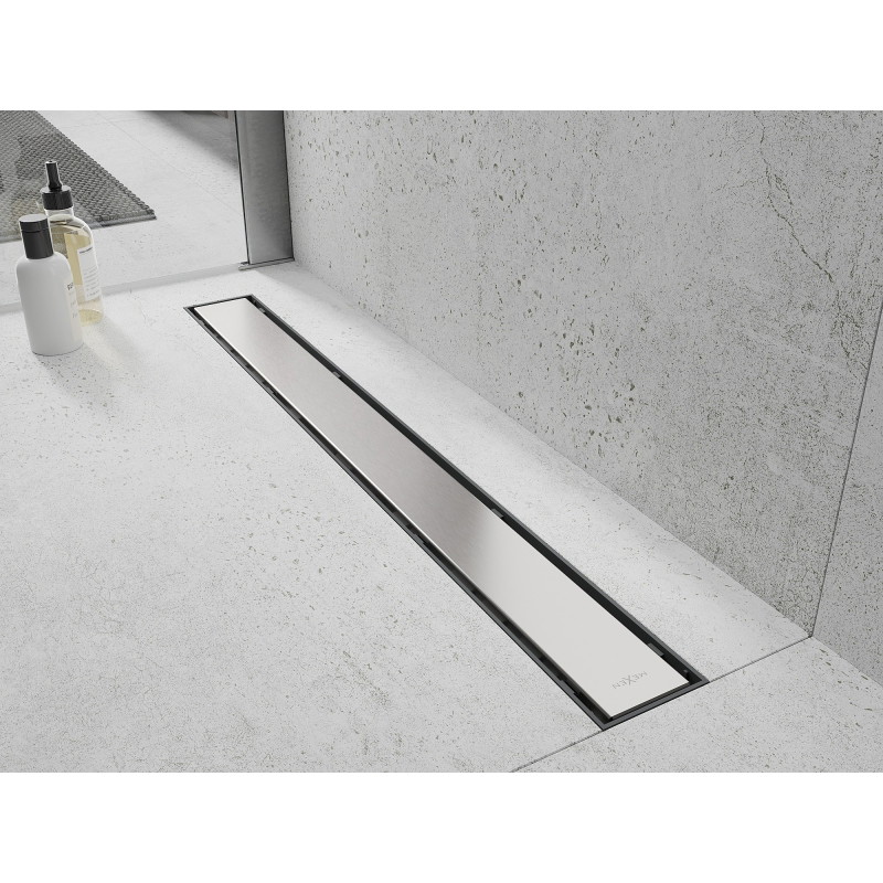 Mexen Flat ABS odpływ liniowy 2w1 70 cm, inox- 1069070