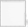 Mexen Brill panel sufitowy LED podtynkowy 60 x 60 cm, 40W, Neutralna - 4000K, 3600 lm, czarny - L200-060-060-4040-70
