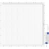 Mexen Brill+ panel sufitowy LED podtynkowy 60 x 60 cm, 48W, Neutralna - 4000K, 5280 lm, biały - L201-060-060-4840-20