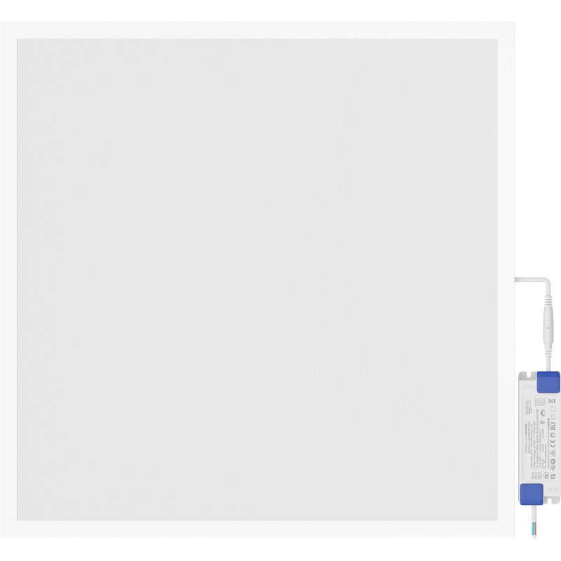 Mexen Brill+ panel sufitowy LED podtynkowy 60 x 60 cm, 48W, Neutralna - 4000K, 5280 lm, biały - L201-060-060-4840-20
