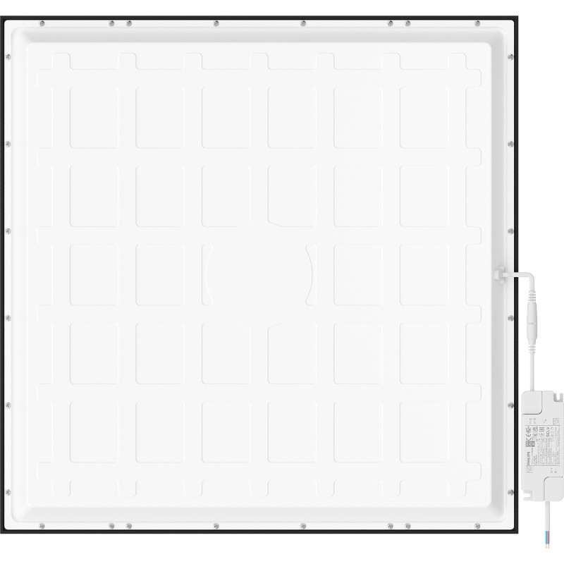 Mexen Brill-S panel sufitowy LED podtynkowy 60 x 60 cm, 36W, Neutralna - 4000K, 3960 lm, czarny - L202-060-060-3640-70