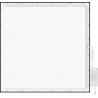 Mexen Brill-S panel sufitowy LED podtynkowy 60 x 60 cm, 36W, Neutralna - 4000K, 3960 lm, czarny - L202-060-060-3640-70