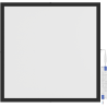Mexen Brill-S panel sufitowy LED natynkowy 60 x 60 cm, 40W, Neutralna - 4000K, 3600 lm, czarny - L205-060-060-4040-70