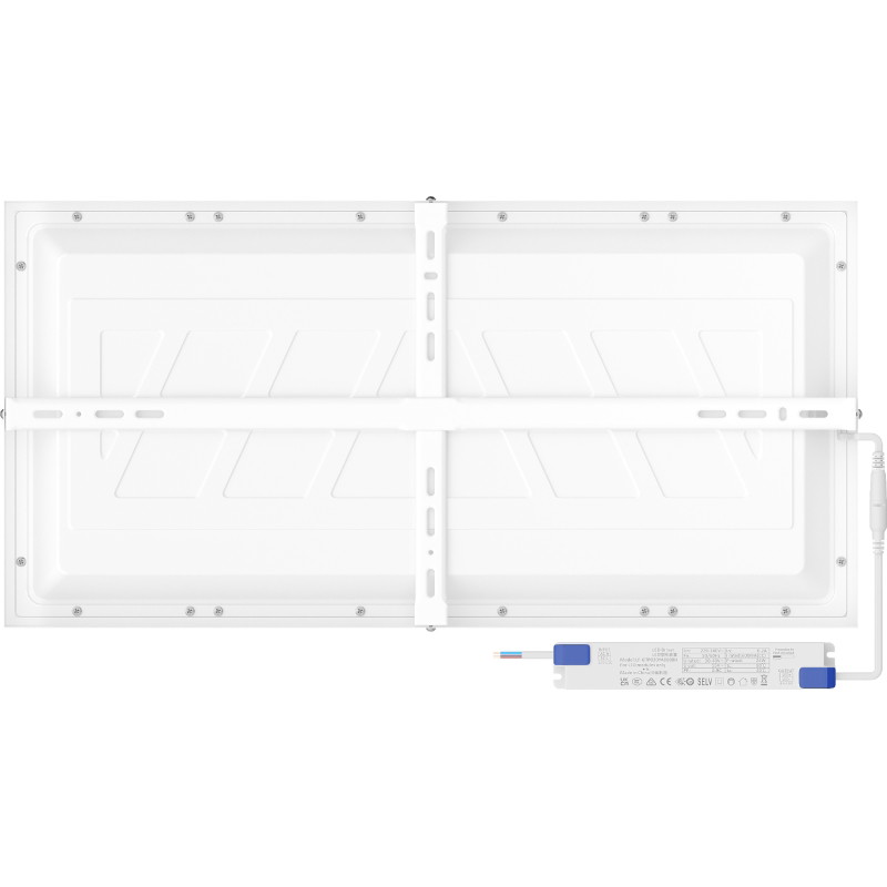 Mexen Brill-S panel sufitowy LED natynkowy 60 x 30 cm, 24W, Neutralna - 4000K, 2880 lm, biały - L207-060-030-2440-20