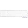 Mexen Brill-S panel sufitowy LED natynkowy 120 x 30 cm, 36W, Neutralna - 4000K, 5184 lm, biały - L207-120-030-3640-20
