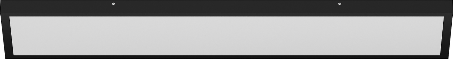Mexen Brill-S panel sufitowy LED natynkowy 120 x 30 cm, 36W, Neutralna - 4000K, 3960 lm, czarny - L207-120-030-3640-70