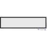Mexen Brill-S panel sufitowy LED natynkowy 120 x 30 cm, 36W, Neutralna - 4000K, 3960 lm, czarny - L207-120-030-3640-70