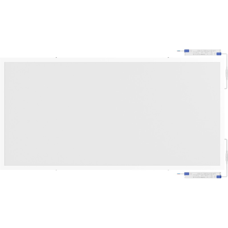 Mexen Brill-S panel sufitowy LED natynkowy 120 x 60 cm, 60W, Neutralna - 4000K, 7200 lm, biały - L207-120-060-6040-20
