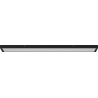 Mexen Brill-S panel sufitowy LED natynkowy 120 x 60 cm, 60W, Neutralna - 4000K, 6600 lm, czarny - L207-120-060-6040-70