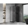 Mexen Mist-F kabina prysznicowa składana prawa 95 x 95 cm, czarna ramka, czarna - 8A6T-095-095-70-70-P