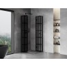Mexen Mist-F Duo kabina prysznicowa składana 85 x 85 cm, czarna kratka, czarna - 8A6-085L-085P-70-77