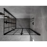Mexen Mist-F Duo kabina prysznicowa składana prawa 70 x 120 cm, czarna kratka, czarna -  8A6-070L-120P-70-77