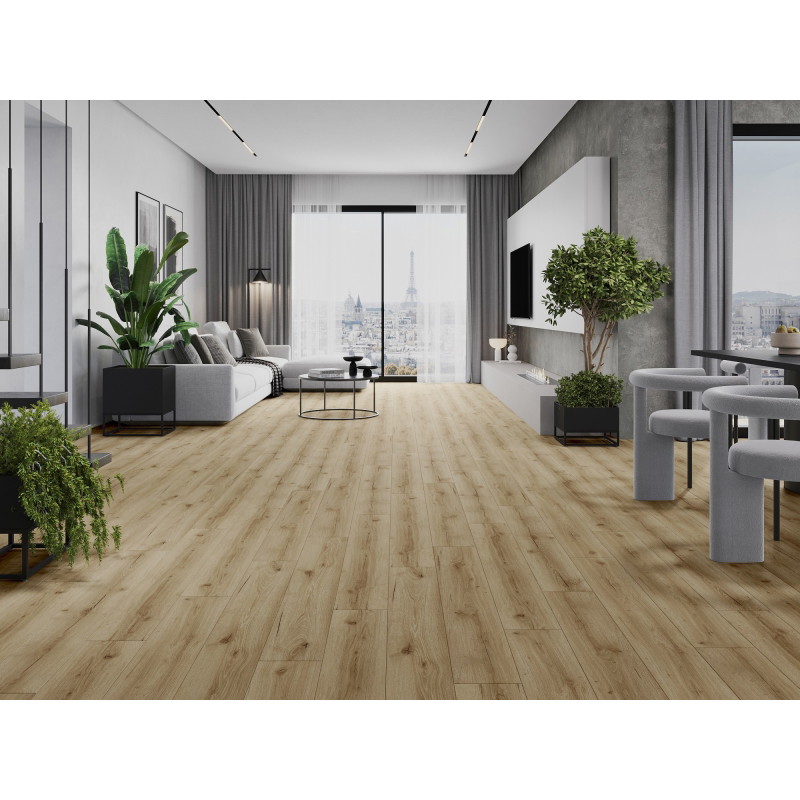 Mexen Sun Valley próbka paneli winylowych LVT Dryback 2,5 mm, podkład PVC, 4 V-Fuga, Dąb - F1306-S