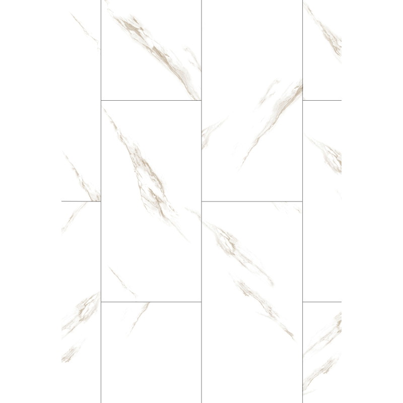 Mexen River White próbka paneli winylowych LVT Dryback 2,5 mm, podkład PVC, 4 V-Fuga, Jazz White - F1450-S