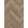 Mexen Windsor próbka paneli winylowych jodełka LVT Dryback 2,5 mm, podkład PVC, 4 V-Fuga, Dąb - F1467-S